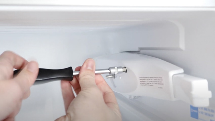 Phillips screw removal from fridge freezer